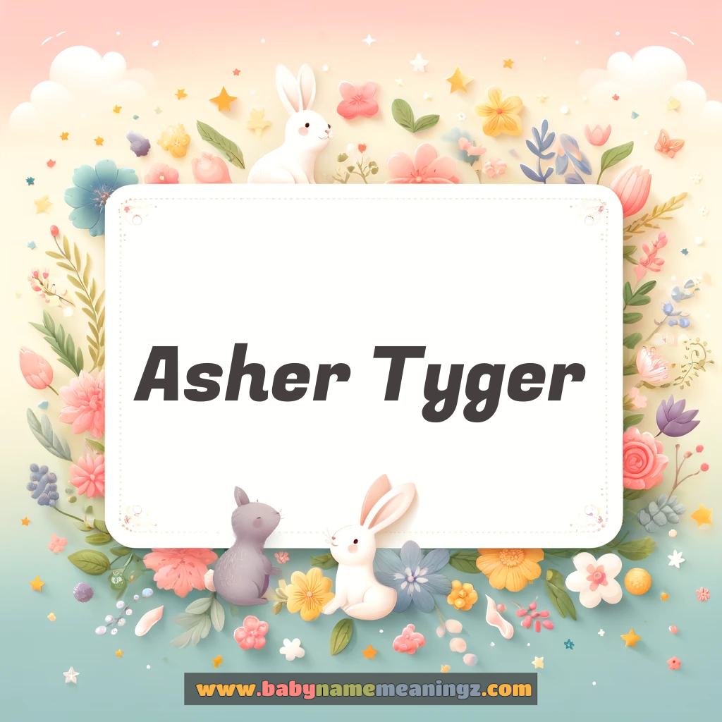Asher Tyger Name Meaning & Asher Tyger Origin, Lucky Number, Gender, Pronounce